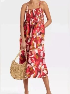 A New Day Floral Maxi dress SIZE M